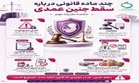 چند ماده قانونی درخصوص سقط جنین عمدی